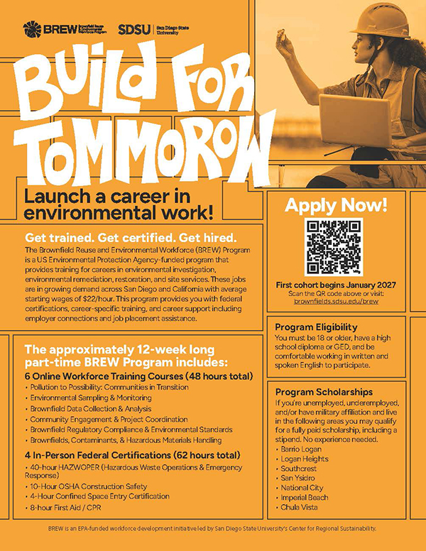 BREW Recruitment Flyer